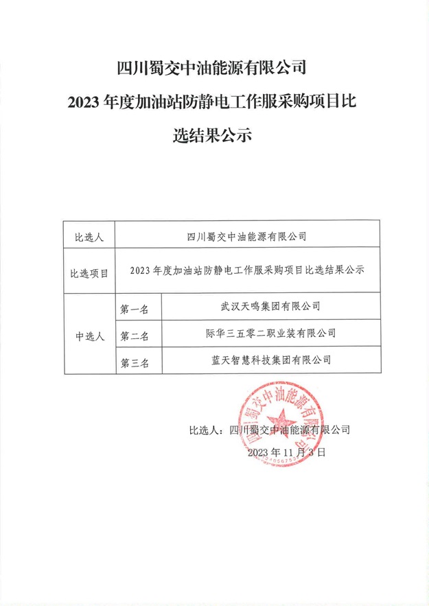 2023年度加油站防靜電工作服采購項目比選結果公示_00.jpg