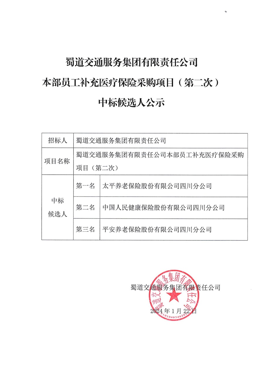 蜀道交服集團本部補充醫療保險采購項目（第二次）中標候選人公示_00.jpg